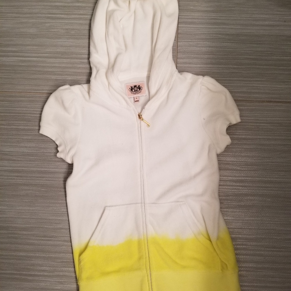 NEW Girls Juicy Couture zip front jacket